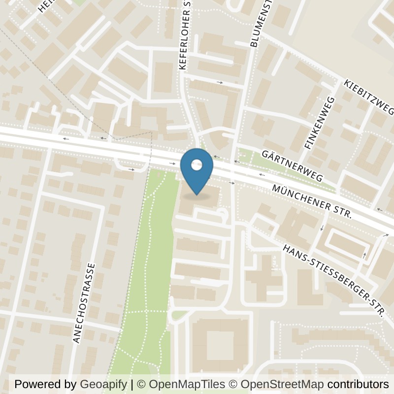 Map: location of all inclusive Fitness Ai Fitness München-Haar in Haar (München)