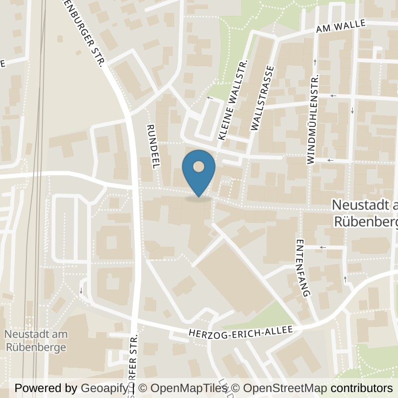Map: location of all inclusive Fitness Ai Fitness Neustadt am Rübenberge in Neustadt am Rübenberge