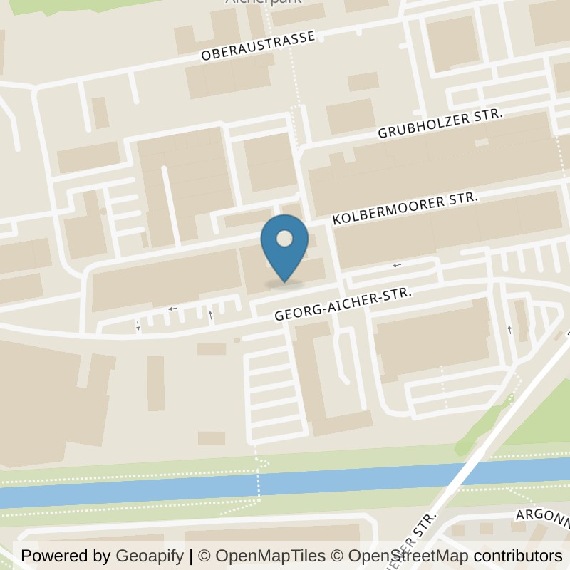 Map: location of all inclusive Fitness Ai Fitness Rosenheim Aicherpark in Rosenheim