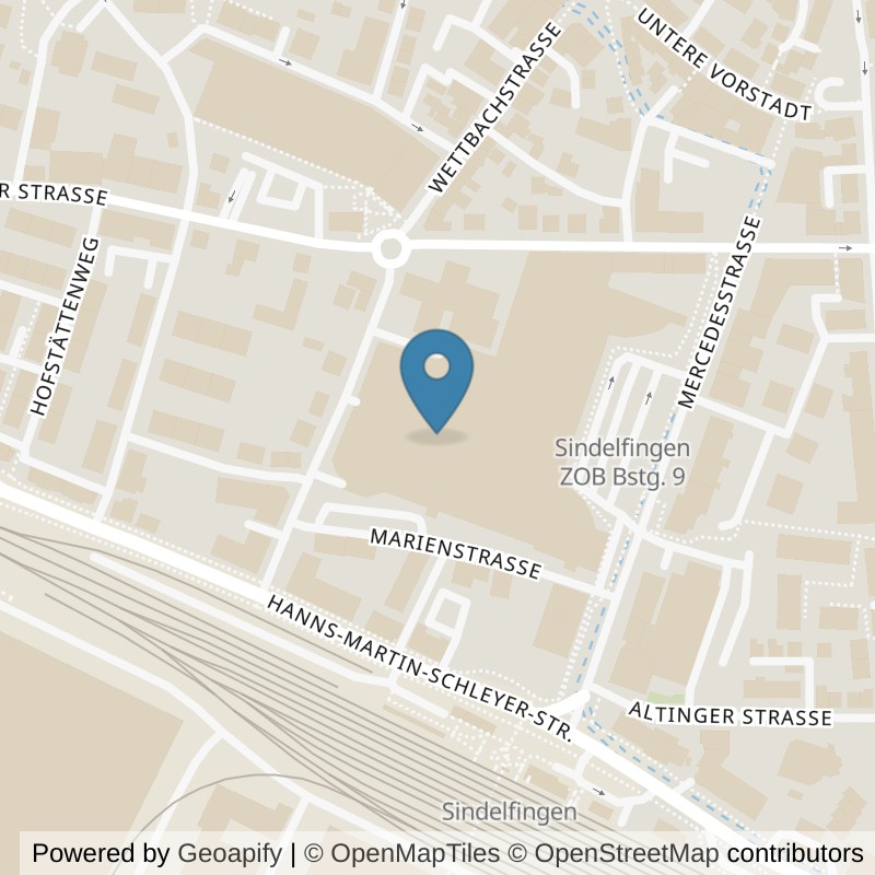 Map: location of all inclusive Fitness Ai Fitness Sindelfingen in Sindelfingen