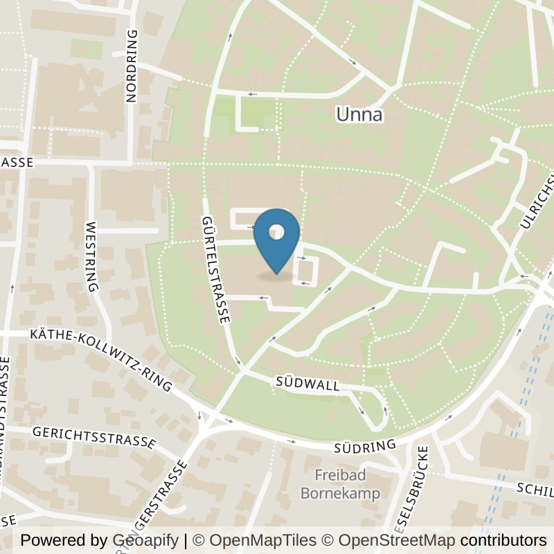 Map: location of all inclusive Fitness Ai Fitness Unna in Unna