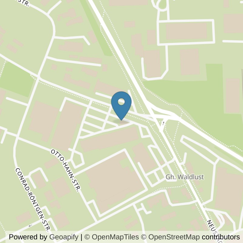 Map: location of all inclusive Fitness Ai Fitness Weiden in Weiden