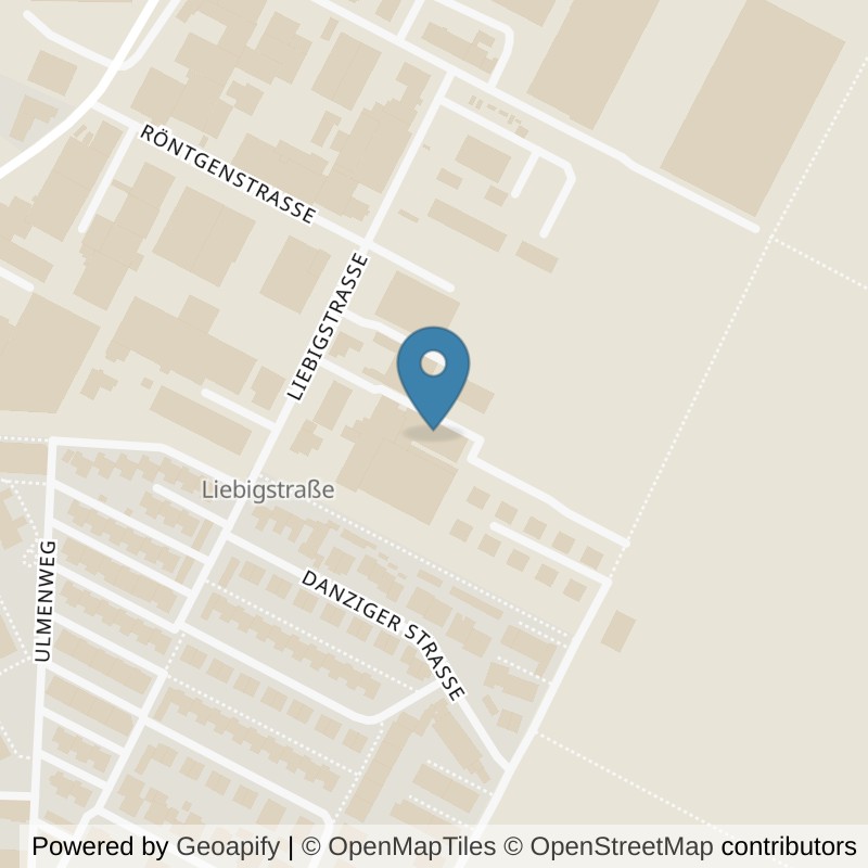 Map: location of all inclusive Fitness Ai Fitness Weiskirchen in Rodgau