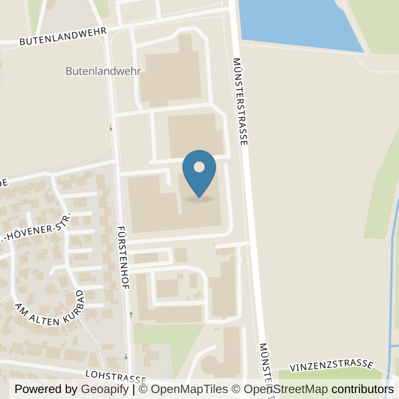 Map: location of all inclusive Fitness Ai Fitness Werne in Werne
