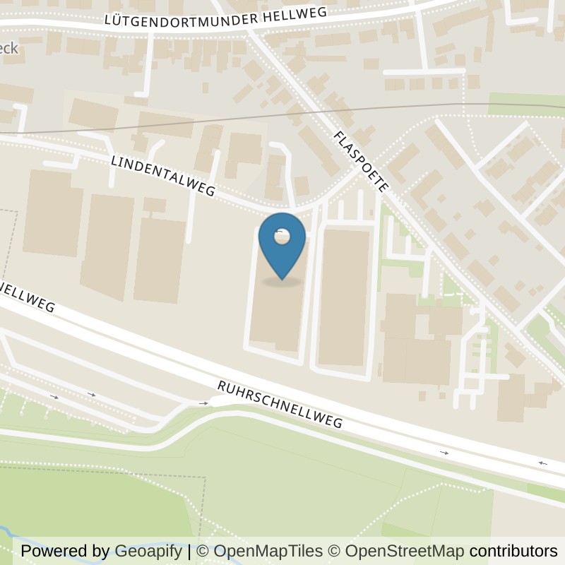Map: location of all inclusive Fitness Dortmund-Lütgendortmund in Dortmund