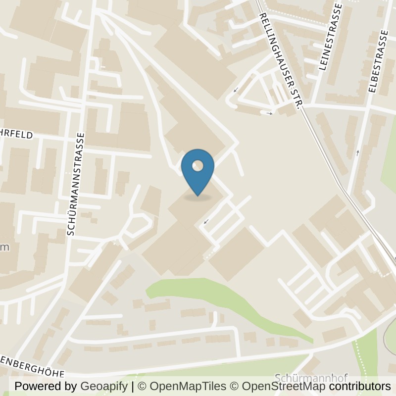 Map: location of all inclusive Fitness Essen-Bergerhausen in Essen
