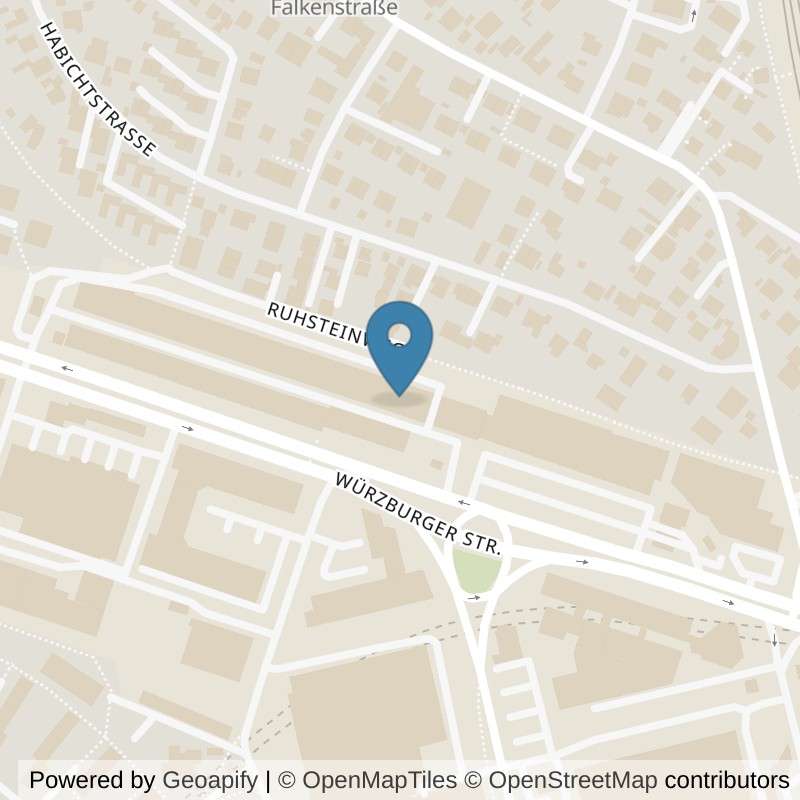 Map: location of all inclusive Fitness Fürth in Fürth