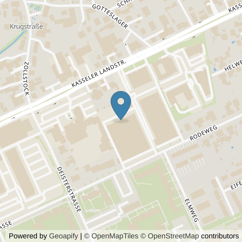 Map: location of all inclusive Fitness Göttingen-Grone in Göttingen