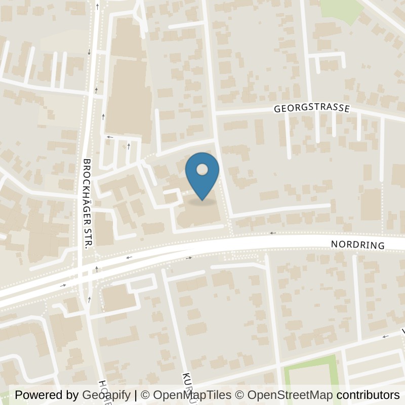 Map: location of all inclusive Fitness Gütersloh in Gütersloh