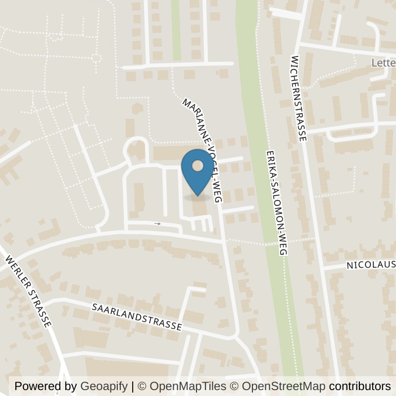 Map: location of all inclusive Fitness Hamm in Hamm