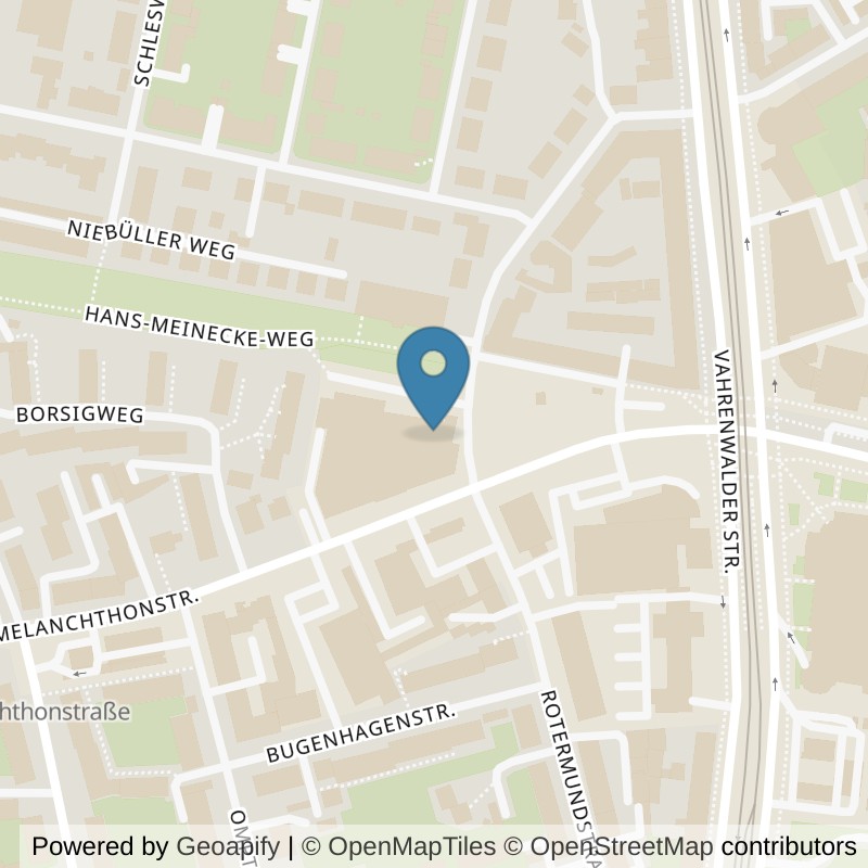 Map: location of all inclusive Fitness Hannover-Vahrenwald in Hannover