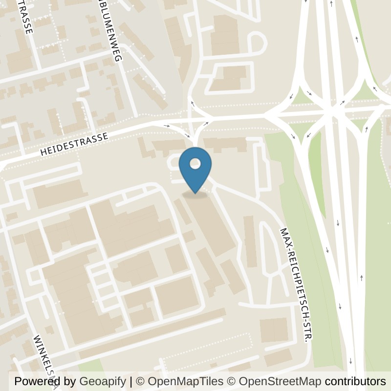 Map: location of all inclusive Fitness Köln-Porz in Köln