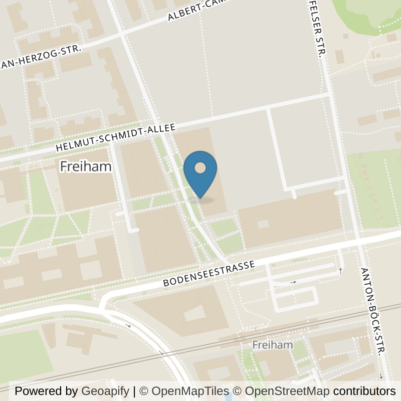 Map: location of all inclusive Fitness München-Freiham in München