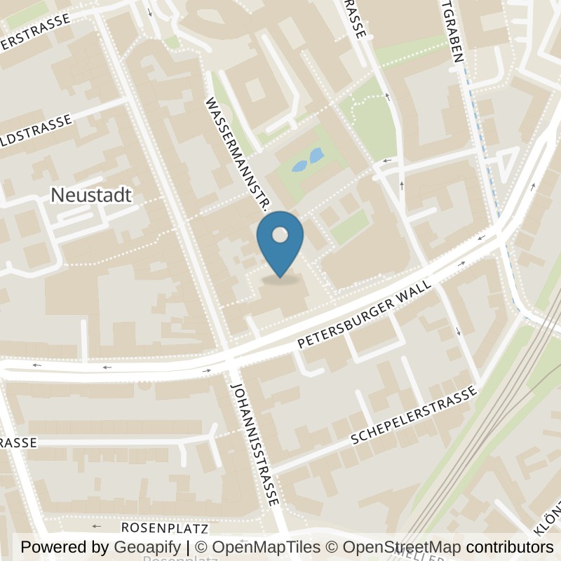 Map: location of all inclusive Fitness Osnabrück in Osnabrück