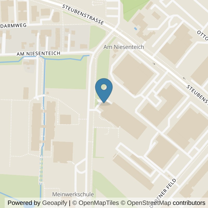 Map: location of all inclusive Fitness Paderborn in Paderborn