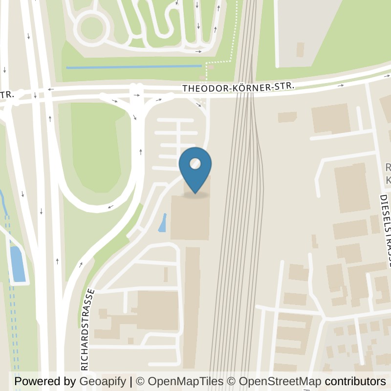 Map: location of all inclusive Fitness Recklinghausen-Hochlarmark in Recklinghausen