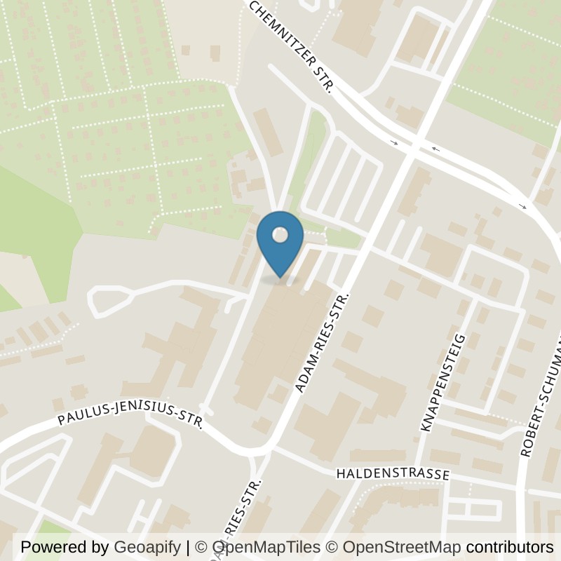 Map: location of All Time Fitness Annaberg-Buchholz in Annaberg-Buchholz