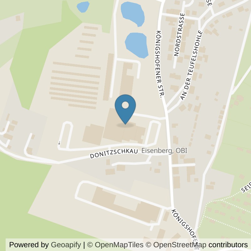 Map: location of All Time Fitnessstudio in Eisenberg