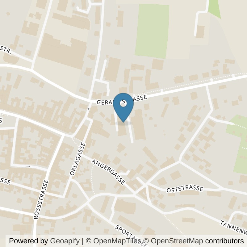 Map: location of All Time Fitnessstudio in Triptis