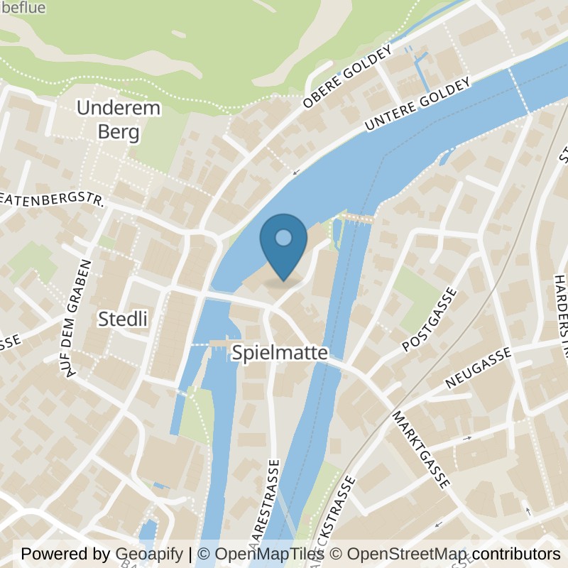 Map: location of Anitafit Kälin in Unterseen