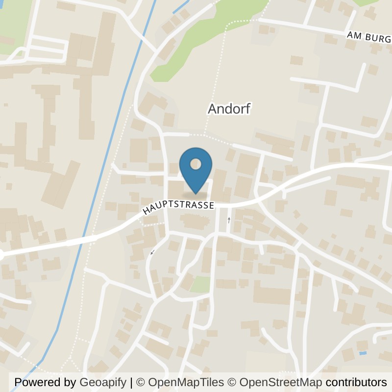 Map: location of Anytime Fitness ANDORF in Andorf