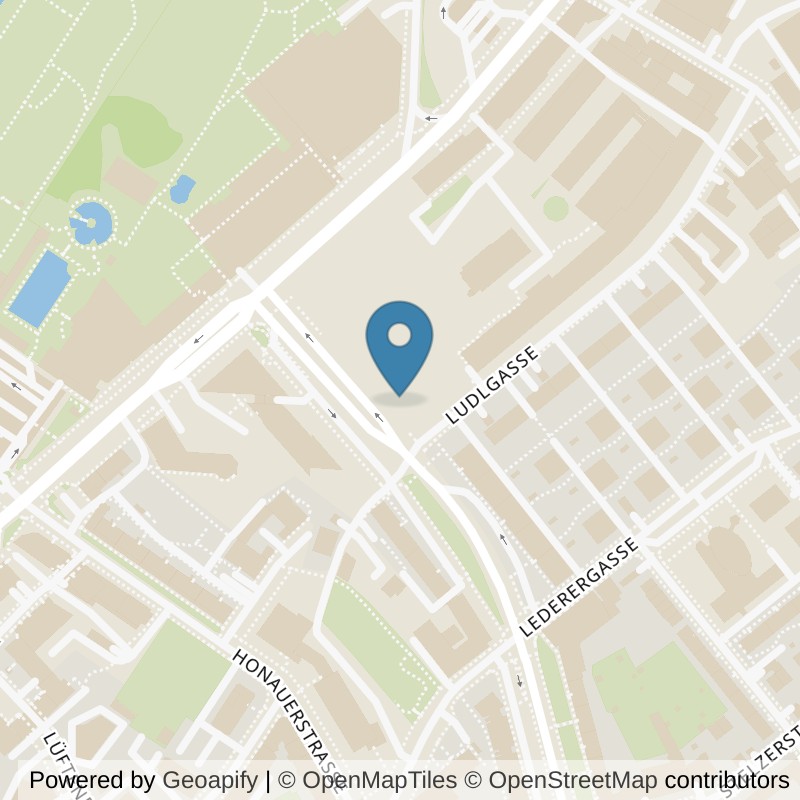 Map: location of Anytime Fitness LINZ QUADRILL in Linz