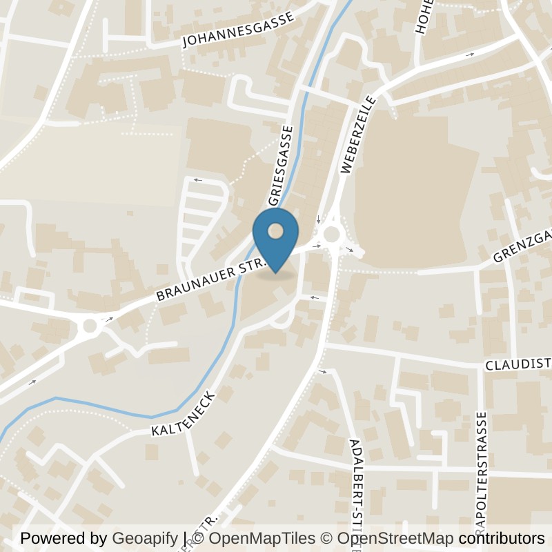 Map: location of Anytime Fitness RIED IM INNKREIS in Ried im Innkreis