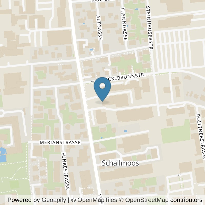 Map: location of Anytime Fitness SALZBURG NORD in Salzburg