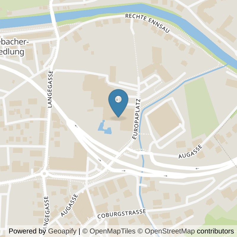 Map: location of Anytime Fitness SCHLADMING in Schladming