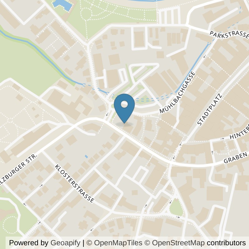 Map: location of Anytime Fitness VÖCKLABRUCK in Vöcklabruck