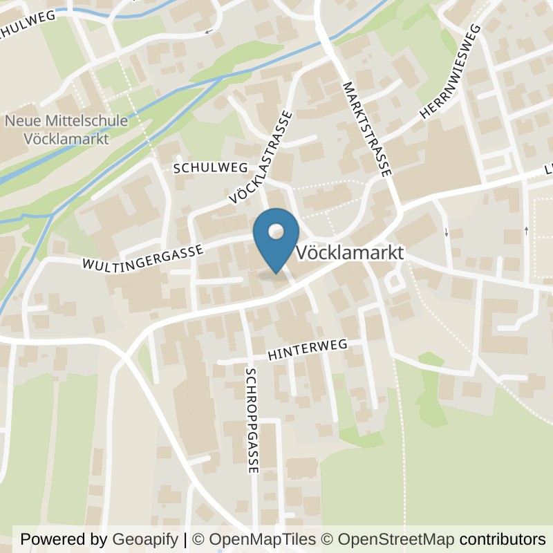 Map: location of Anytime Fitness VÖCKLAMARKT in Vöcklamarkt