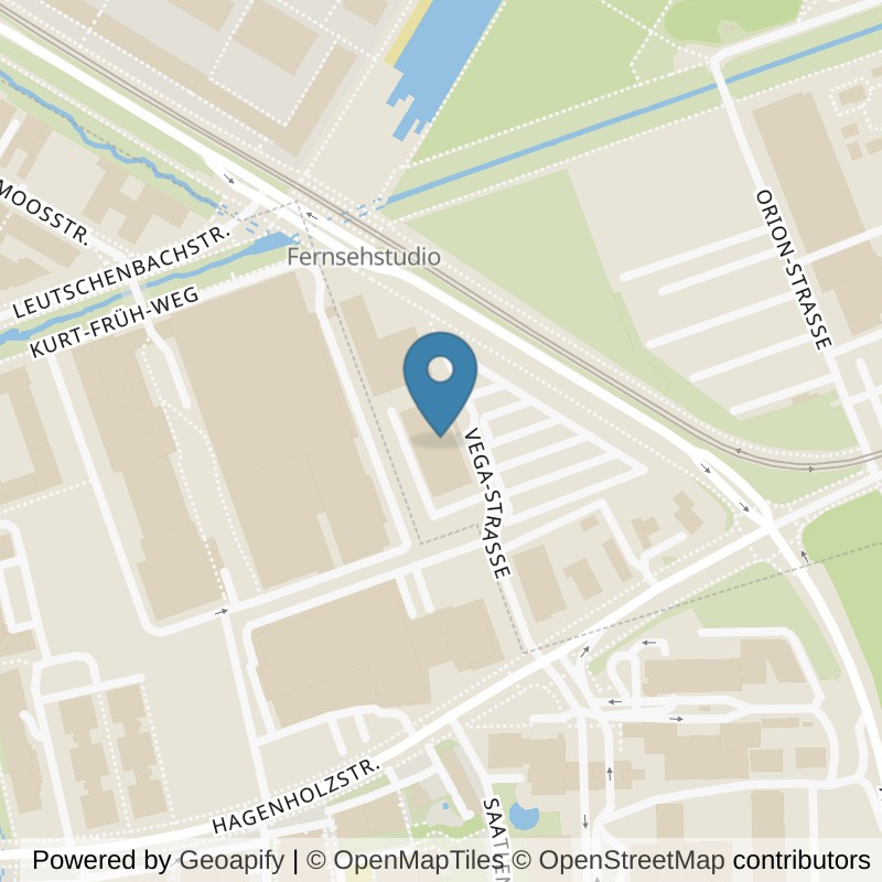 Map: location of arcus sports in Glattpark (Opfikon)