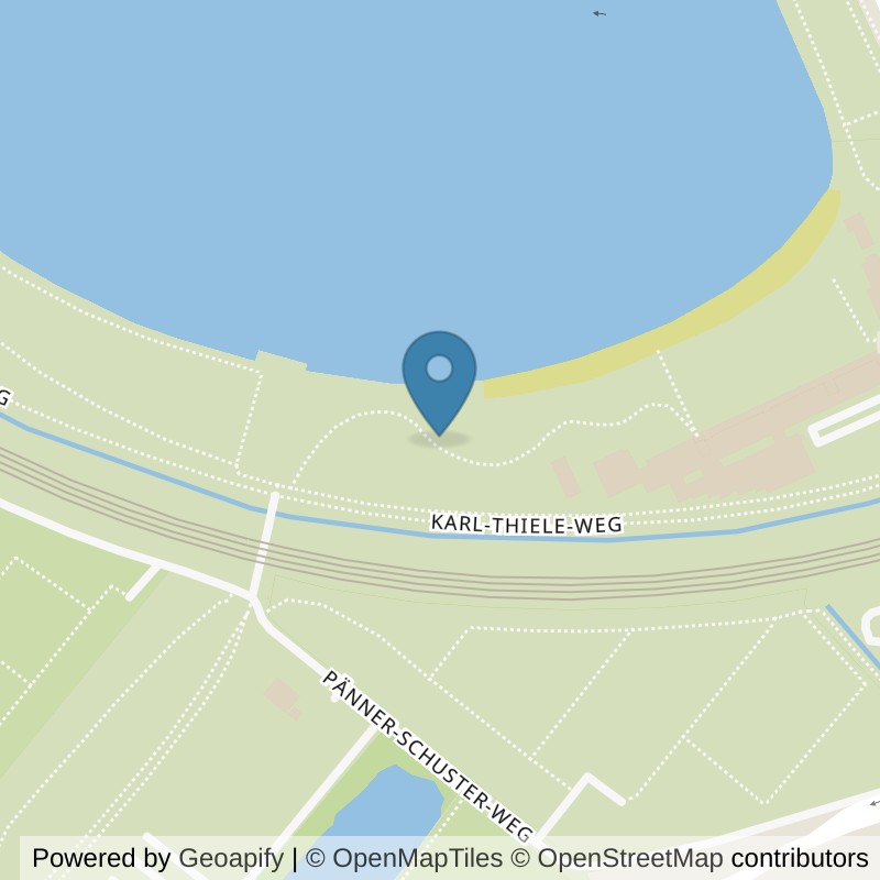 Map: location of Aspria Hannover Maschsee in Hannover
