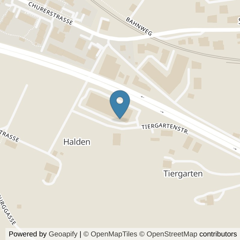 Map: location of Athletic Care AG in Altendorf