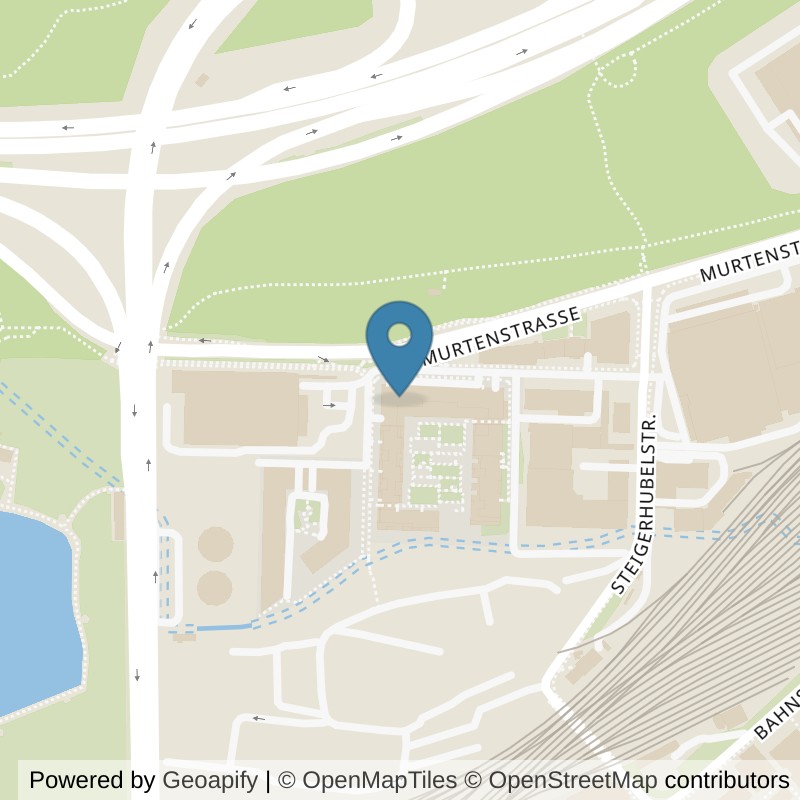 Map: location of Athletic Fitness Bern in Bern
