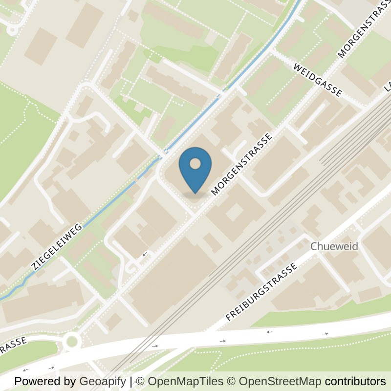 Map: location of Aura Fitness Bern Bümpliz in Bern