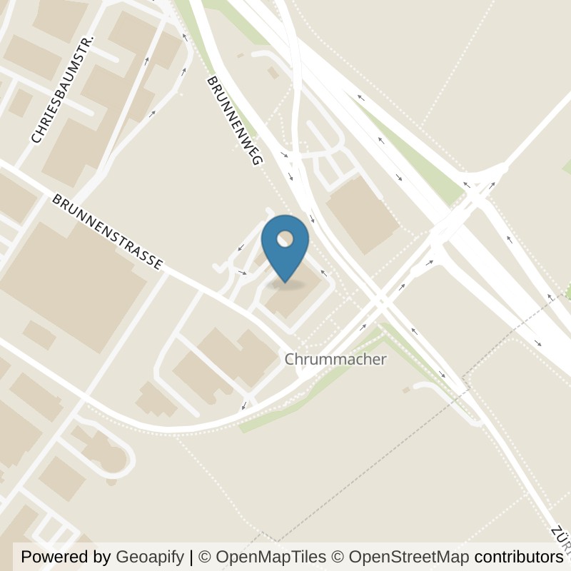 Map: location of Aura Fitness Volketswil Fehraltorf Uster in Volketswil
