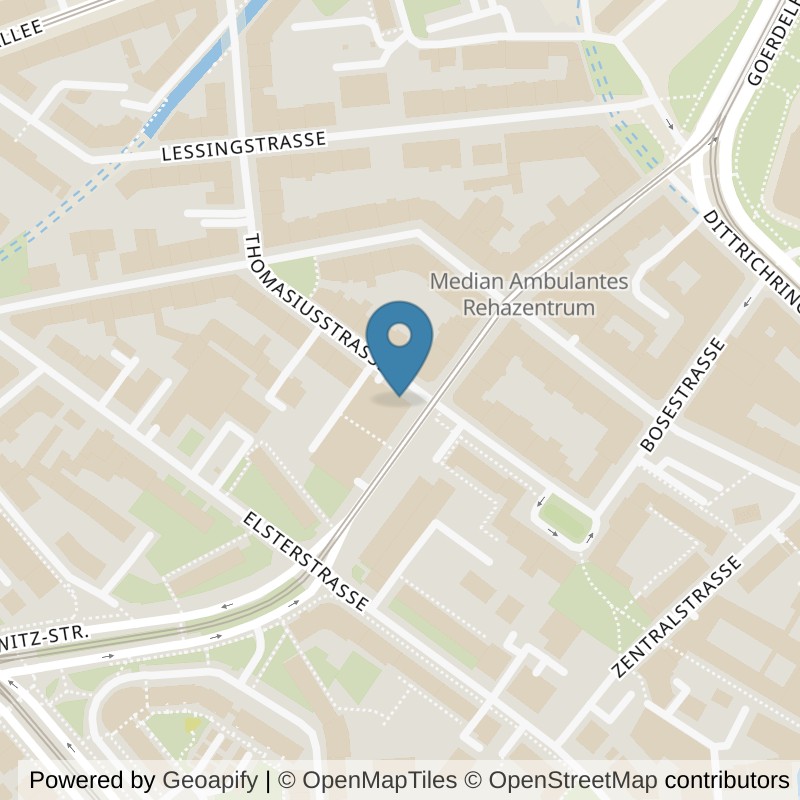 Map: location of AURUM Leipzig in Leipzig