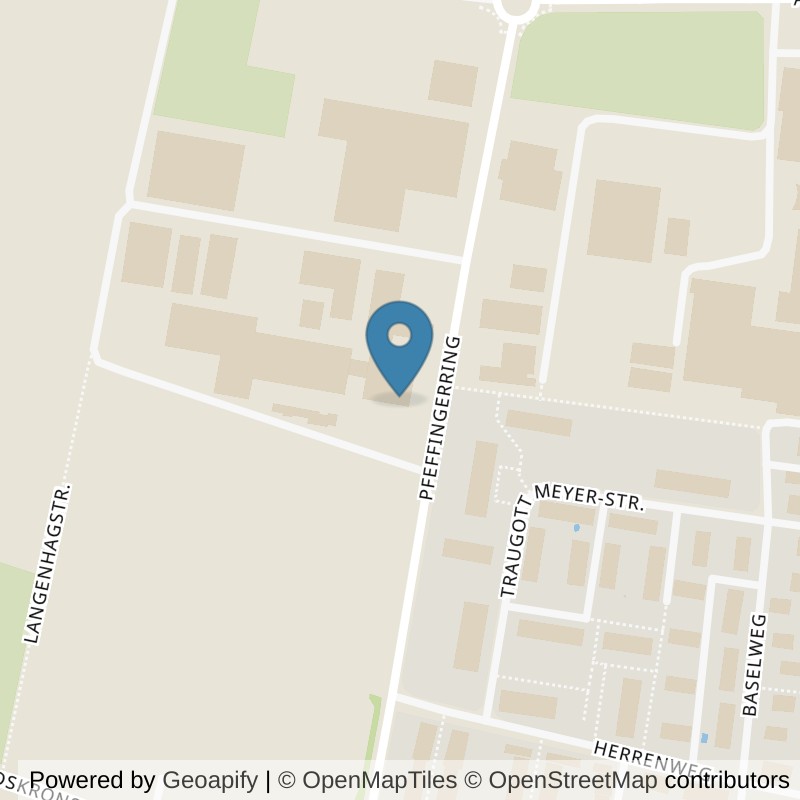 Map: location of AXIS Training & Gesundheit in Aesch