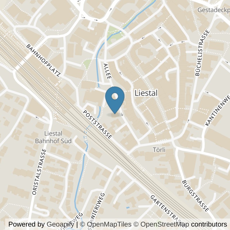 Map: location of Balanced Power Studios GmbH in Liestal