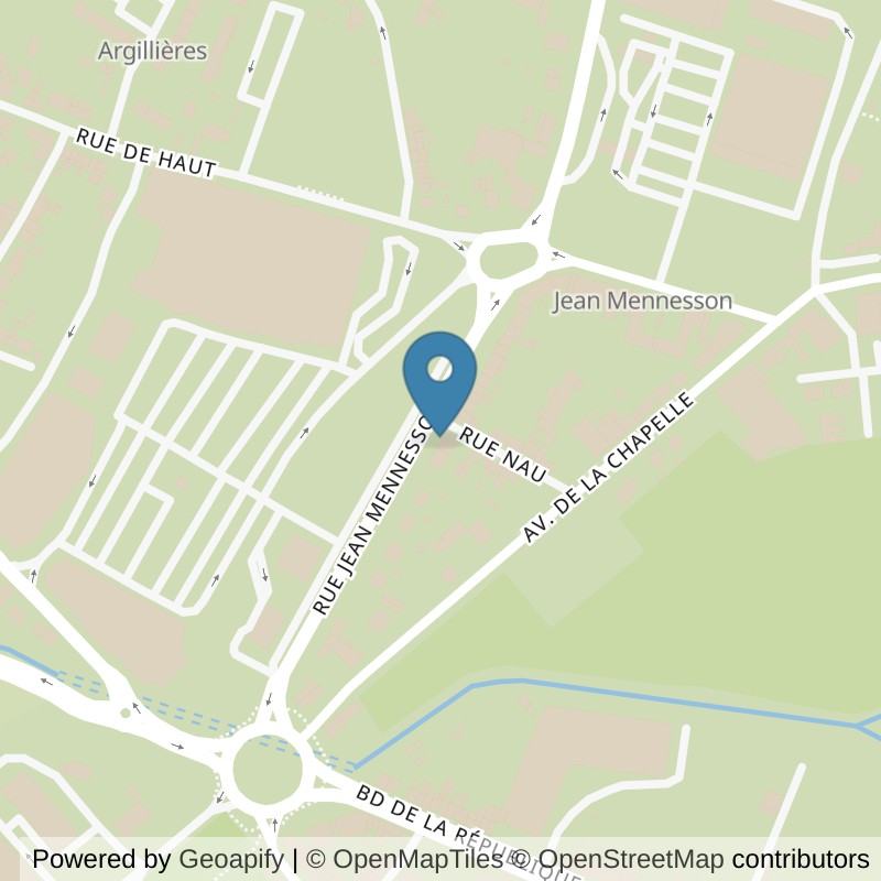 Map: location of Basic-Fit Abbeville Rue Jean Mennesson 24/7 in Abbeville
