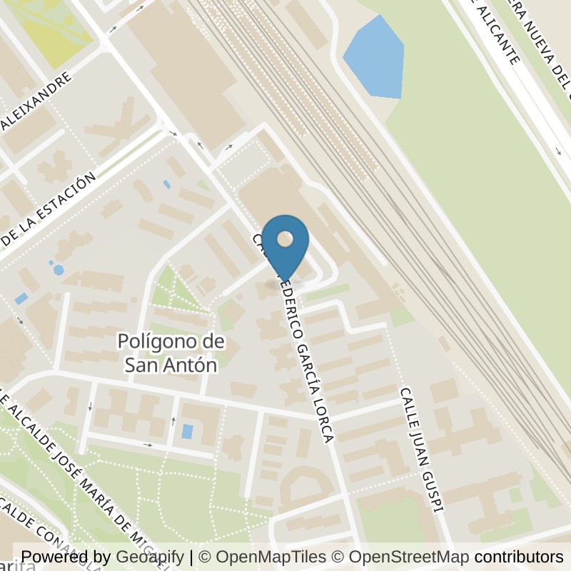 Map: location of Basic-Fit Centro Comercial Vialia Albacete in Albacete