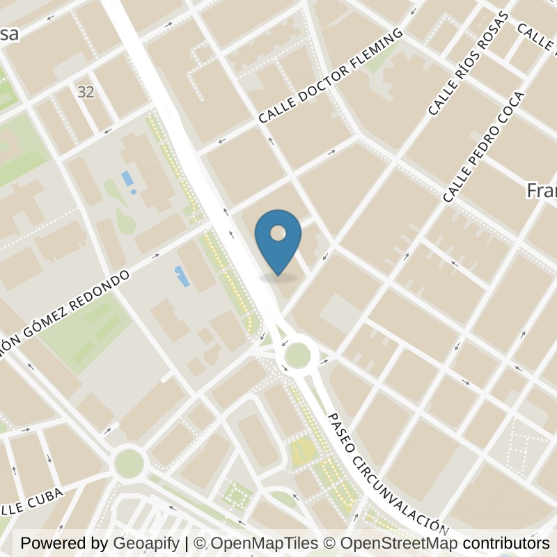 Map: location of Basic-Fit Paseo Circunvalación 75 Albacete in Albacete