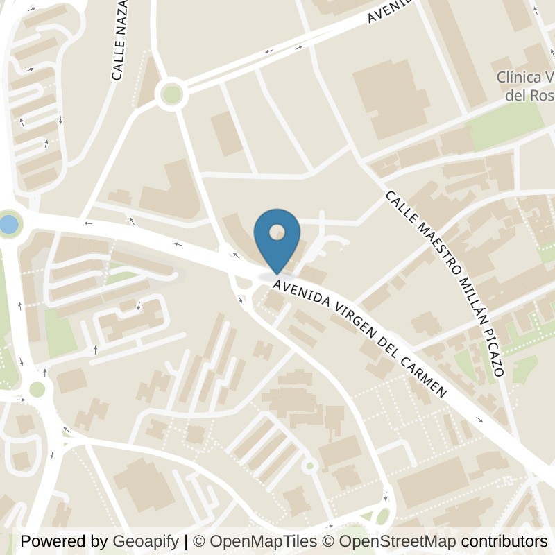 Map: location of Basic-Fit Avenida Virgen del Carmen 36 Algeciras in Algeciras
