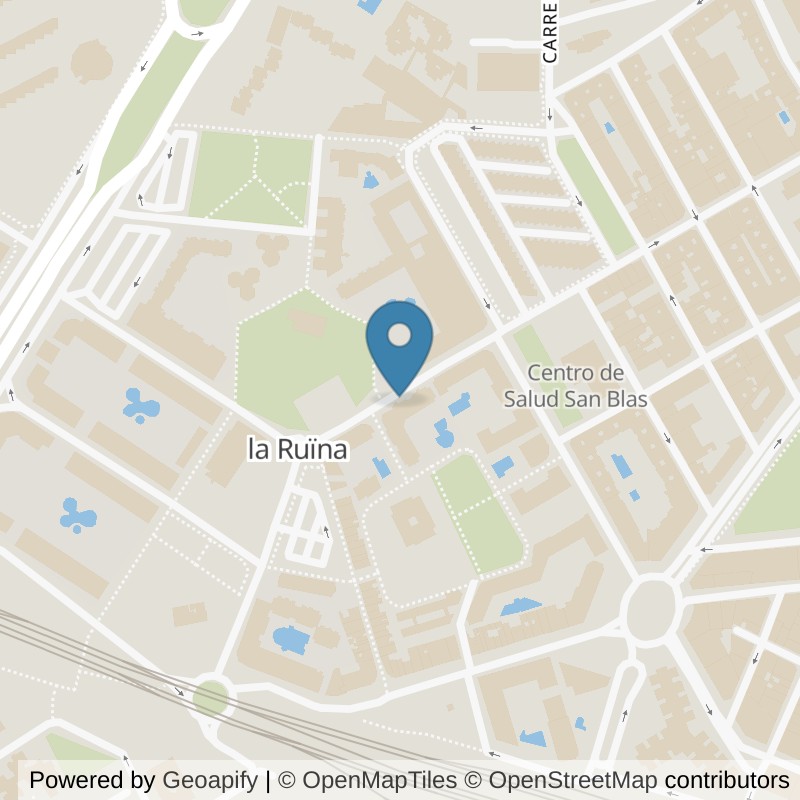 Map: location of Basic-Fit Calle Padre Recaredo de Los Rios, 41 Alicante in Alicante