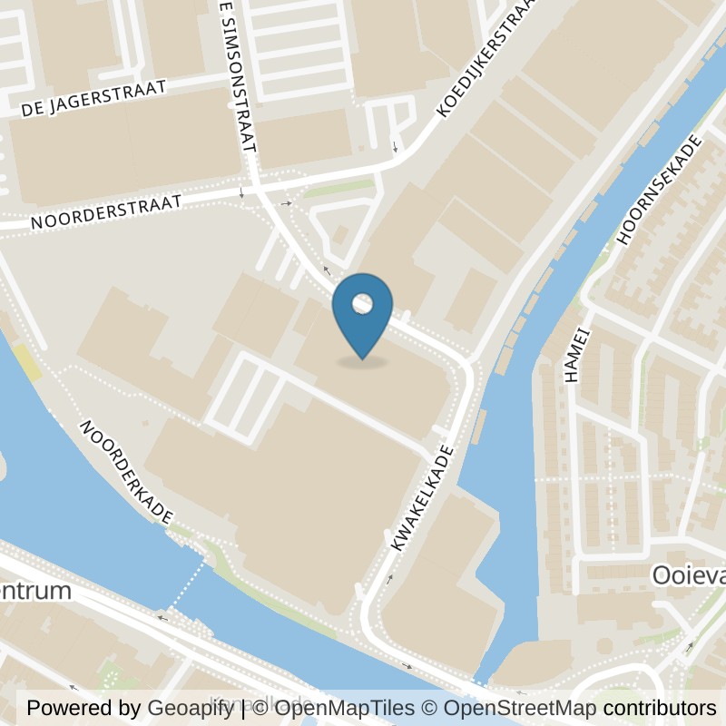Map: location of Basic-Fit Alkmaar Oosterweezenstraat in Alkmaar