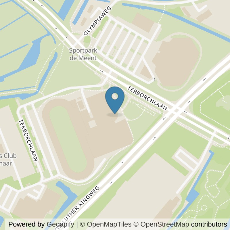 Map: location of Basic-Fit Alkmaar Terborchlaan 24/7 in Alkmaar