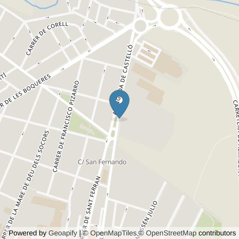 Map: location of Basic-Fit Avinguda de Castelló 178 Almassora in Almassora