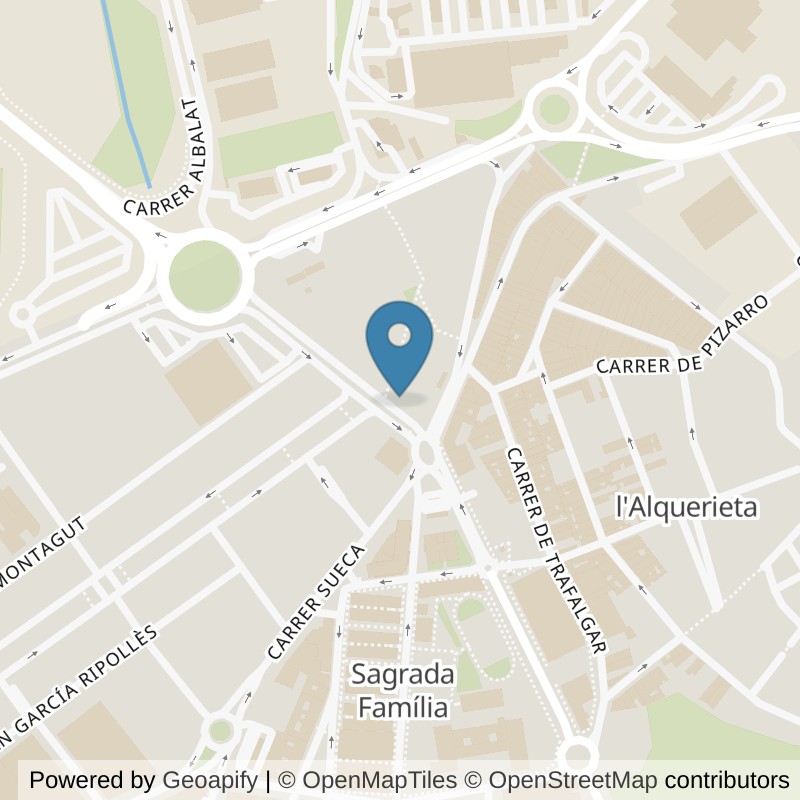 Map: location of Basic-Fit Avinguda Alcalde Francisco Blasco 2 Alzira in Alzira