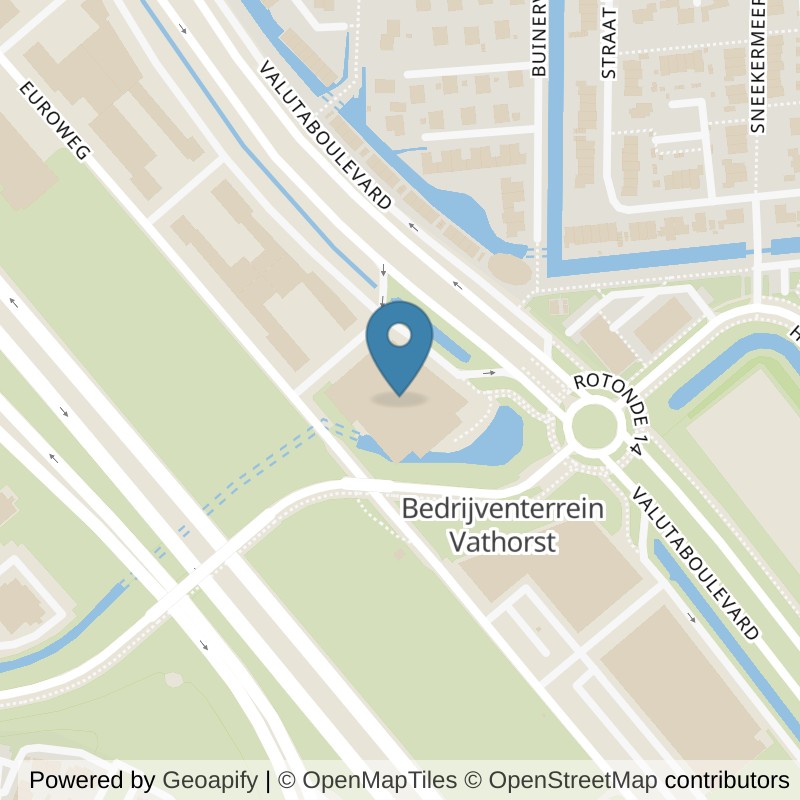 Map: location of Basic-Fit Amersfoort Ierse Pond in Amersfoort